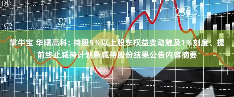 掌牛宝 华曙高科: 持股5%以上股东权益变动触及1%刻度、提前终止减持计划暨减持股份结果公告内容摘要