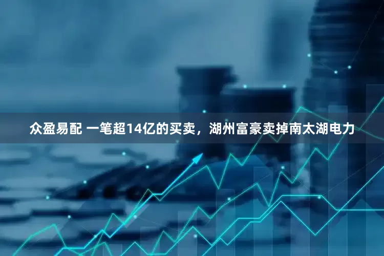 众盈易配 一笔超14亿的买卖，湖州富豪卖掉南太湖电力